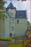 Zamek w  Rogowie Opolskim - Dom pod Kogutkiem.