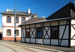 Krakw. Dawna dyspozytornia tramwajowa na terenie obecnego Muzeum Inynierii Miejskiej.