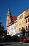 Krakw. Fragment rynku na Kazimierzu, obecnie Plac Wolnica.