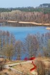 Jezioro Wysokie Brodno na wiosnę