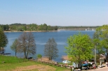 Wigry - widok na jezioro od strony klasztoru