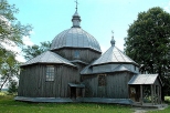 Żuków - cerkiew drewniana