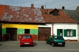 Nowy Korczyn - bieda domki