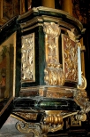 Nowy Korczyn barokowa ambona