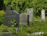 Cmentarz ydowski w Bielsku-Biaej - macewy na cmentarzu