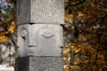 Grudzidz - pomnik wiatowida przeniesiony z Gry Zamkowej