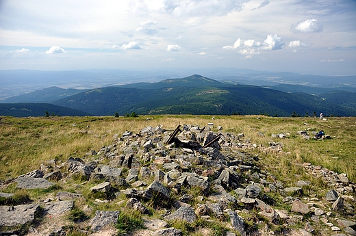 Czarna Góra widziana ze Śnieżnika