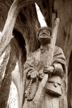 Rzeźba św. Wendelina w Rudzicy