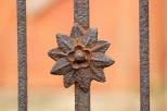 Kominek - fragment ogrodzenia kocioa ewangelickiego