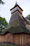 XV wieczny drewniany kościół w Dębnie