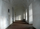 Lubiz - korytarze w pnocnym skrzydle klasztoru