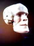 Hologram-rekonstrukcja sredniowiecznej czaszki - podziemia Rynku