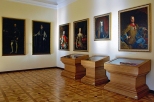 Galeria malarstwa na zamku w Suchej Beskidzkiej.
