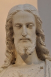 Chrystus - figura przy kociele w miejscowoci Neple