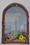 kapliczka przy drodze Tokary - Mielnik (wntrze)