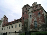 Zamek-paac w Niemodlinie.