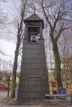 Pietrowice Wielkie - Koci odpustowy w. Krzya z 1667 r - dzwonnica