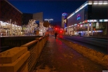 Bielsko Biaa noc - witeczna iluminacja miejska