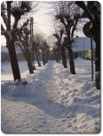Trzcińsko - Zdrój zimowej krasie
