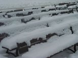 Kielce - zima w kieleckim parku