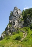 Dolina Kobylaska. Formy skalne.
