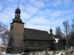 Drewniany kościół p.w. Trójcy Świętej z 1724 r.w Koszęcinie