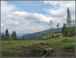 Panorama Beskidu Śląskiego.