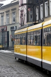 Grudzidz - tramwaj na ulicy Starej