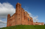 Radzyń Chełmiński - ruiny zamku krzyżackiego