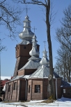 drewniana cerkiew w Muszynce