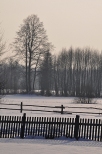 zimowe krajobrazy - nadbuaskie pola i ki