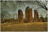Ruiny zamku biskupiego. Raciążek