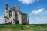Zamek w Mirowie - widok od strony Bobolic