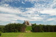 Zamek w Bobolicach - widok od strony Mirowa