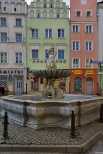 Nysa - jedno z najstarszych lskich miast - fontanna Trytona 1700-1701