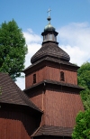 Wieża kościoła św. Erazma w Barwałdzie D.