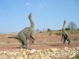 Pna kreda - Terizinozaur. Dinopark w Krasiejowie.