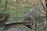 Zwalony most na Gwdzie