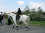Wielkanocna procesja konna w Ostropie 2011 r.