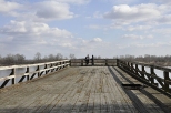 resztka drewnianego mostu w Wyszogrodzie