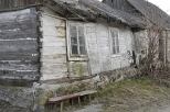 drewniane domy w Czerwinsku - niestety w zlym stanie
