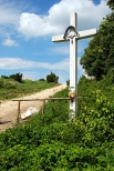 Krzyż przy drodze Mirów - Bobolice