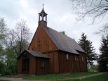 Rębowo - drewniany kościół z XVI w.