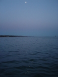Molo w Jastarni - patrzc na Zatok Puck