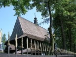 Drewniany kościół św.Marii Magdaleny z XV w. Gidle.