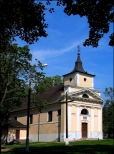 Klasycystyczny kościół parafialny św. Rocha z 1792 projektu Hilarego Szpilowskiego - Lipków