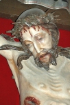Raciborowice - krzyż w ołtarzu kościoła św. Małgorzaty