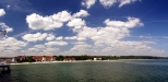 Panorama Sopotu z mola.