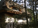 Drewniana chata w Mmierzu