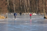 Jezioro Torfy zimą